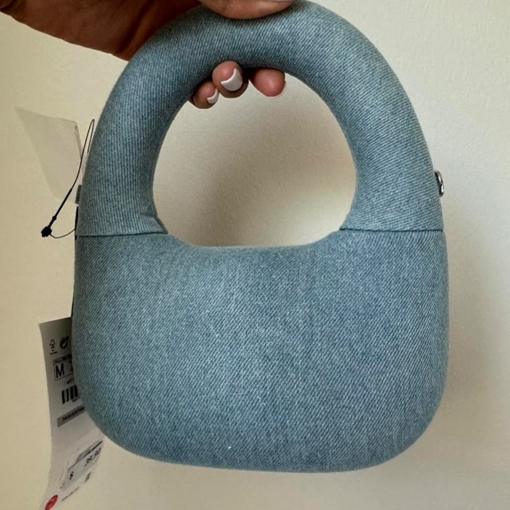 Zara Denim Rigid Bag